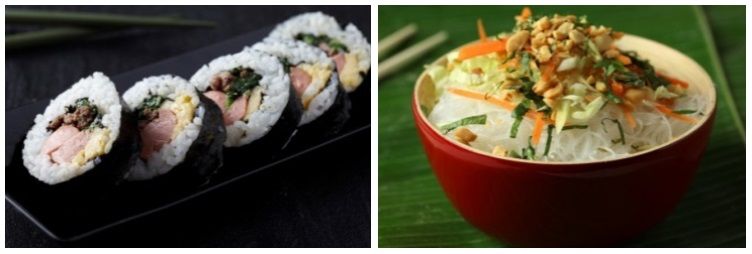 Recettes coréenne et vietnamienne