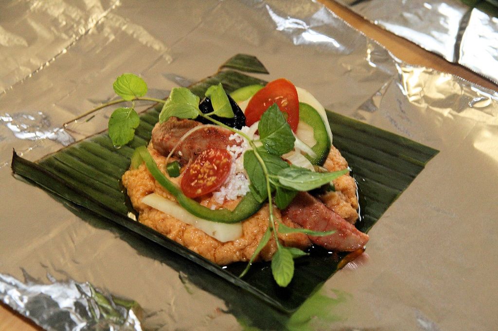 Un plato típico de Nicaragua, el natacamal.