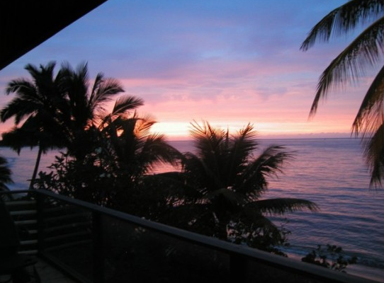 Vista desde Waialua a Hawaï