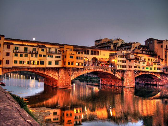 El Ponte Vecchio en Florencia