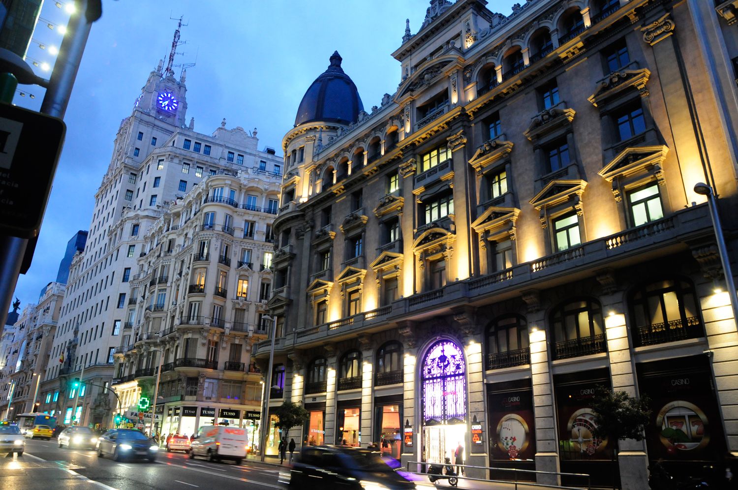 Casino en la calle Gran Vía