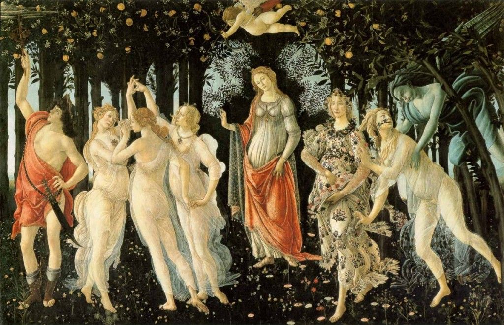 Botticelli Printemps Primavera Las Mejores Exposiciones de Europa Arte 