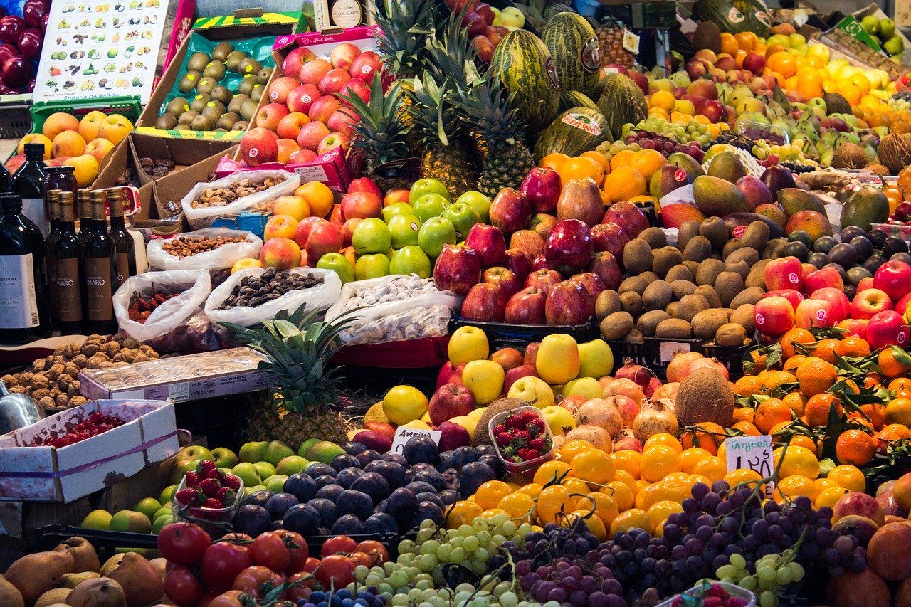 Alt Marruecos-fruta-mercado-comer-en-la-calle, title Marruecos-fruta-mercado-comer-en-la-calle