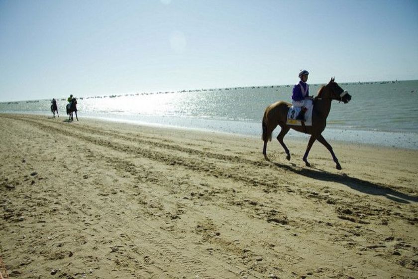carreras de caballos en Sanlucar de Barrameda