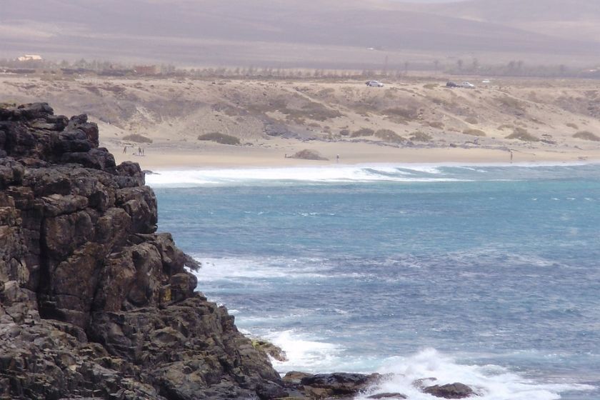 playa de El Cotillo en Fuerteventura