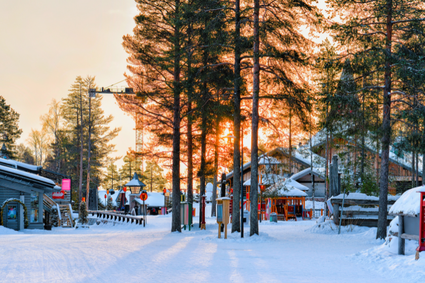 Rovaniemi destino perfecto para viajar en enero