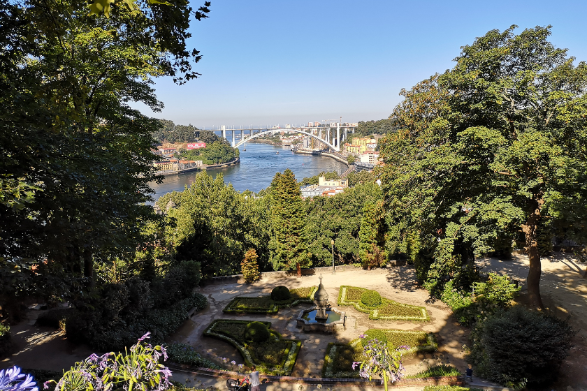 Jardines y naturaleza en Oporto