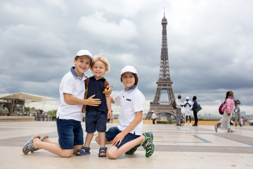 París como destino en vacaciones escolares