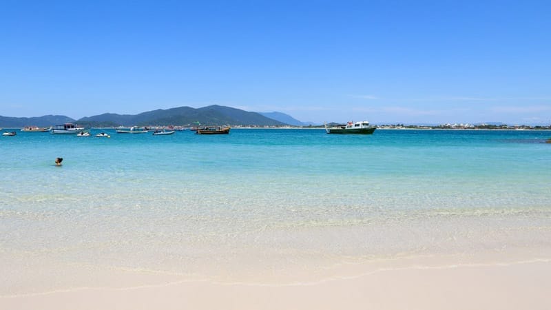 Las 5 mejores playas de Brasil- Isla de Campeche, Santa-Catarina