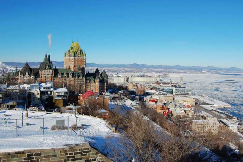 invierno quebec canada 