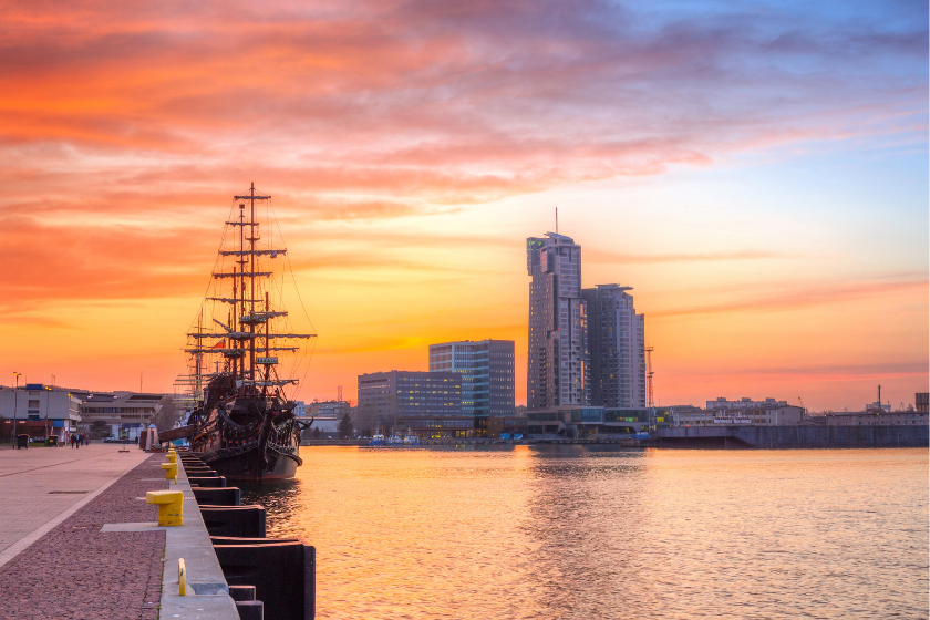 ciudades más bonitas de Polonia  Gdynia