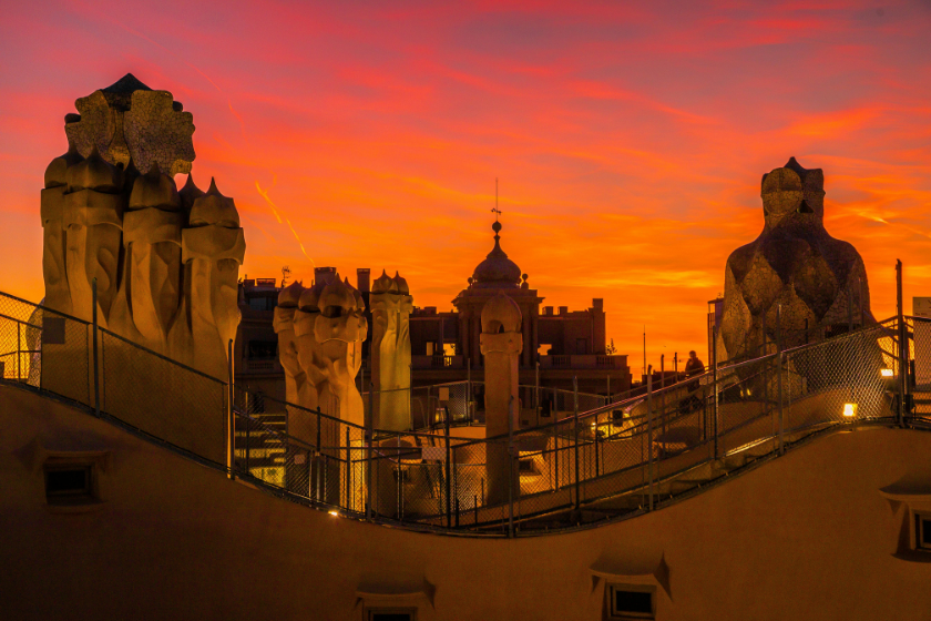 Qué ver en Barcelona de noche terraza